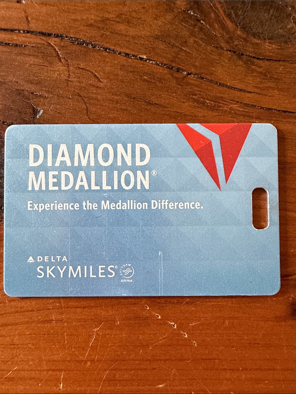 Delta Diamond Medallion Bag Tag
